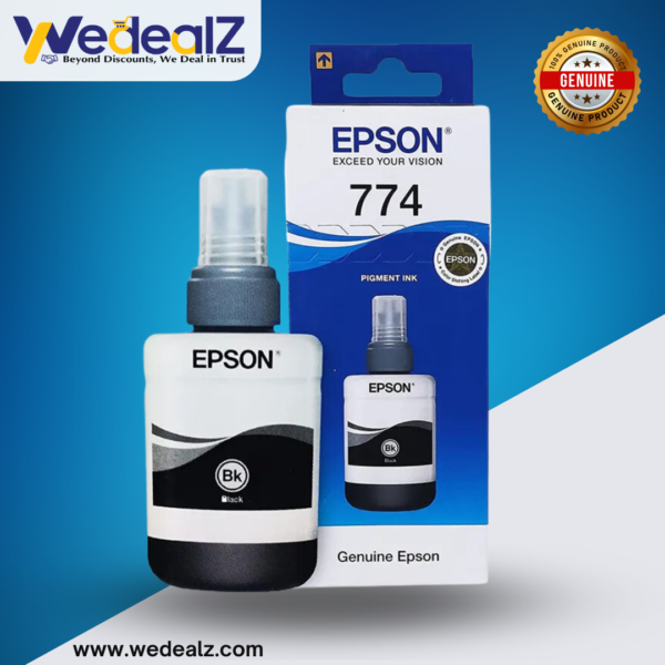 Epson 774 Genuine Black ink Epson M100/ M200 / L605 / L655