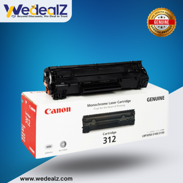 Canon 312 Toner Cartridge For Lbp3050/Lbp3150